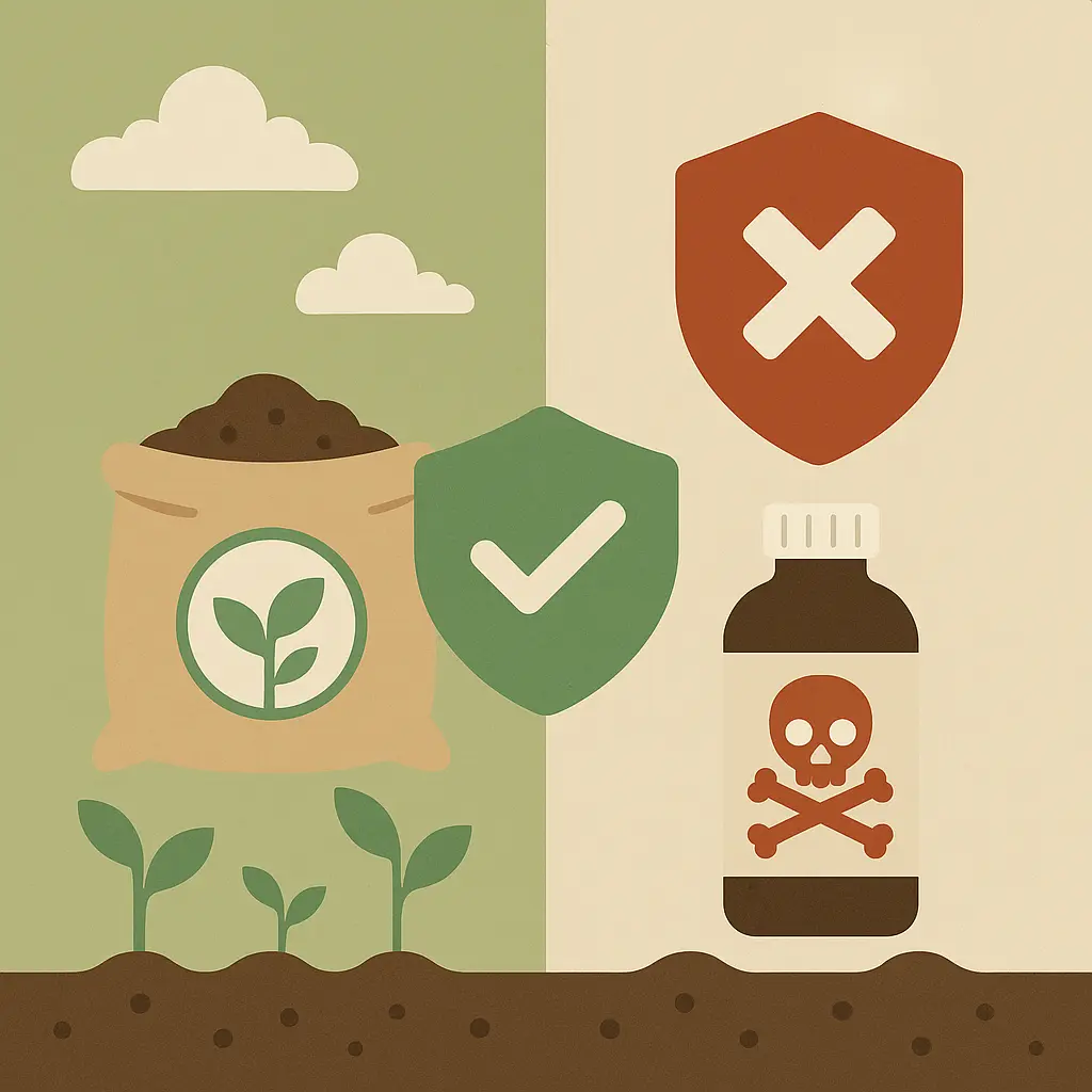 Organic Fertilizers Are Always Safer Than Synthetic Fertilizers